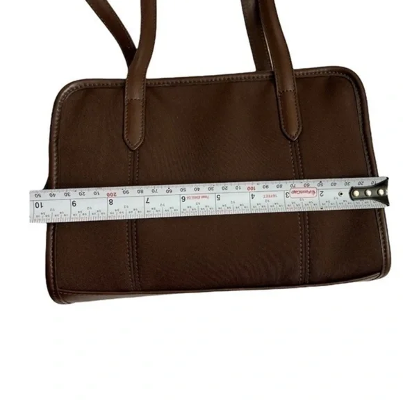 Coach vintage neoprene and leather tote bag - Picture 3 of 13